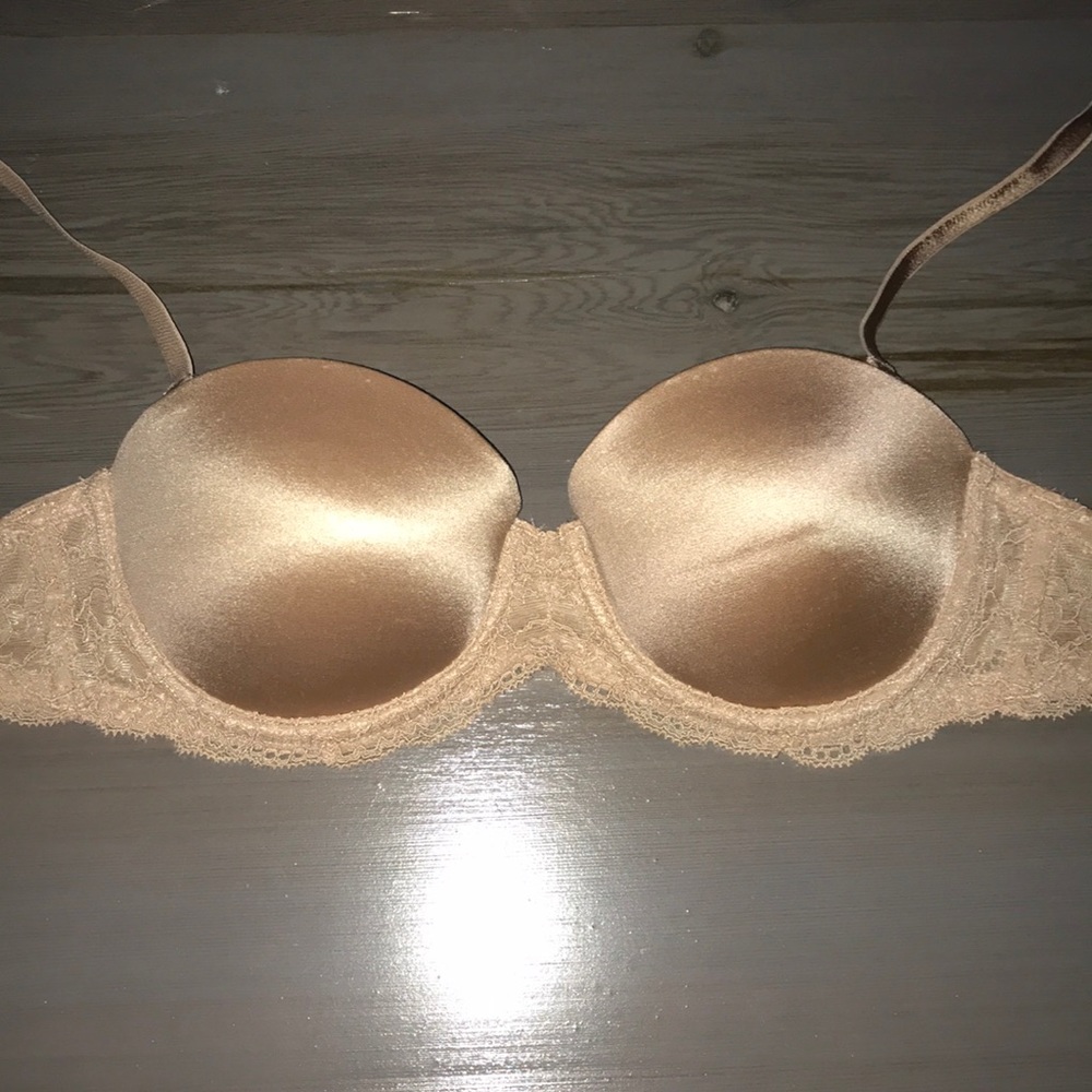 Strapless Victoria Secret Pink bra 32b